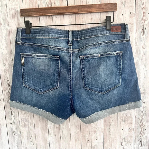Paige Denim Shorts Size 30 - Picture 4 of 5